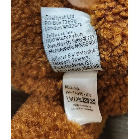 Jellycat London Allenby Fox Plush Retired Stuffed Animal Toy Soft 12" NWT HTF - Picture 13 of 14